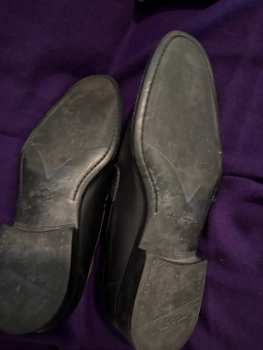 Salvatore Ferragamo stitching loafers